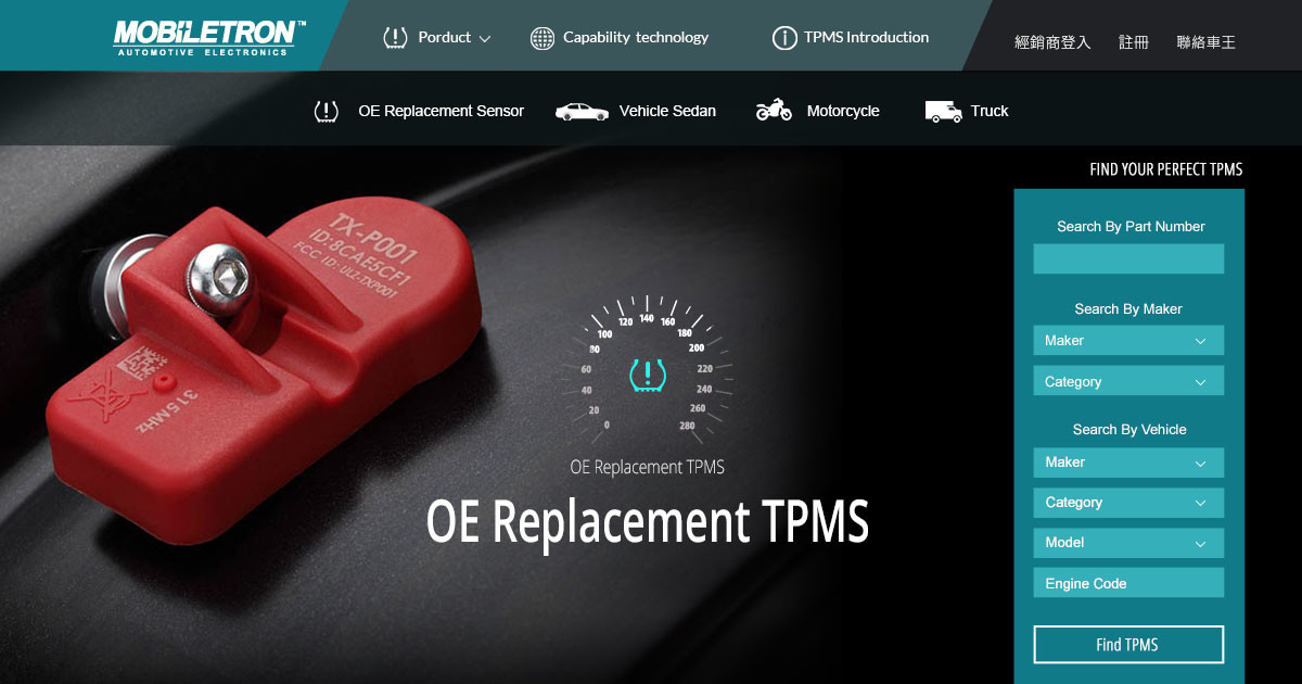 Mobiletron TPMS